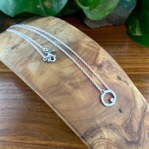 Silpada Orbiting Moon Sterling Silver Necklace